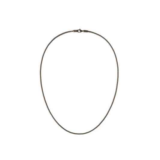 Daniel Wellington Tide Mesh Necklace Graphite 1.8