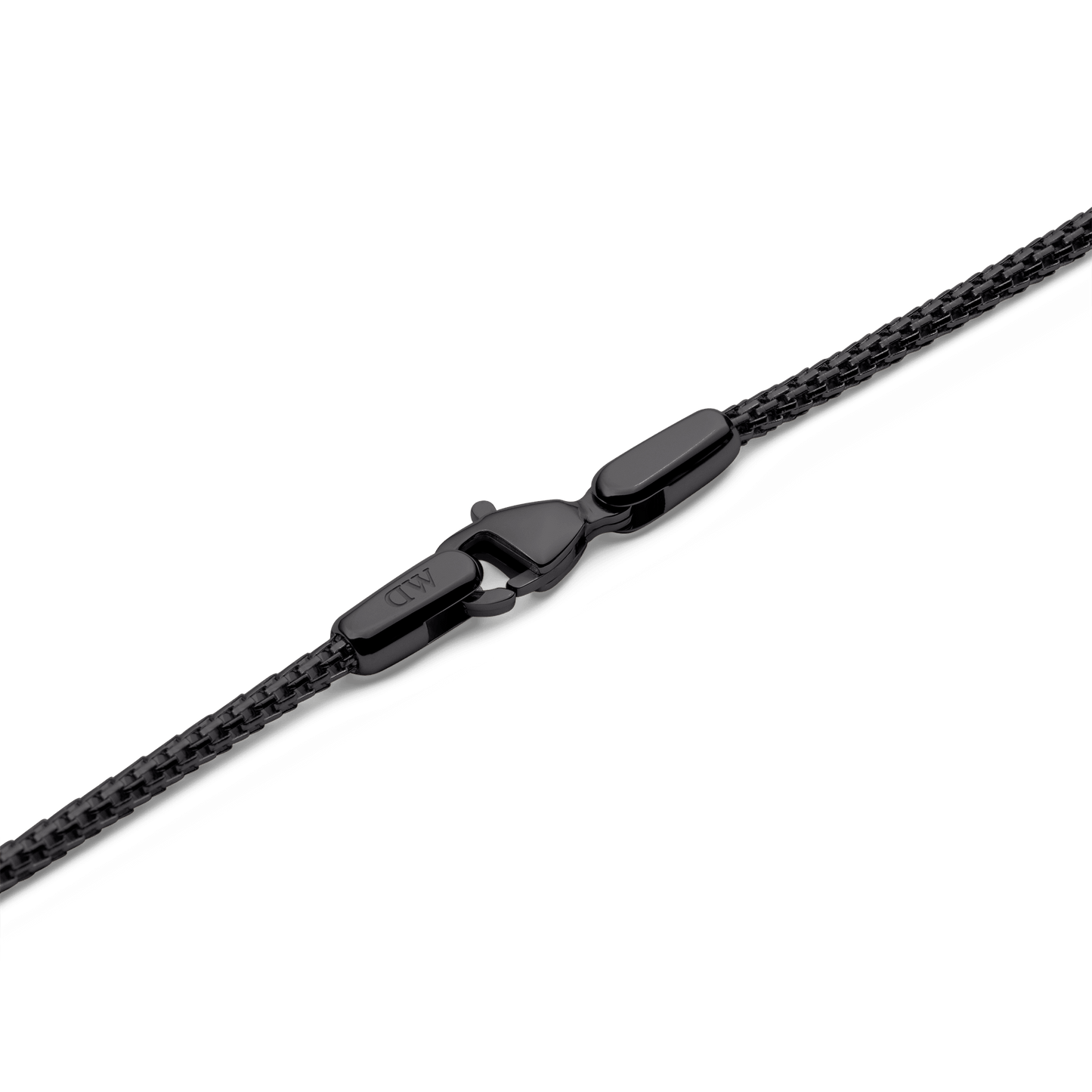 Daniel Wellington Tide Mesh Necklace Black 1.8