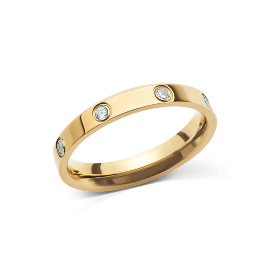 Daniel Wellington Classic Lumine Ring Gold 4 mm