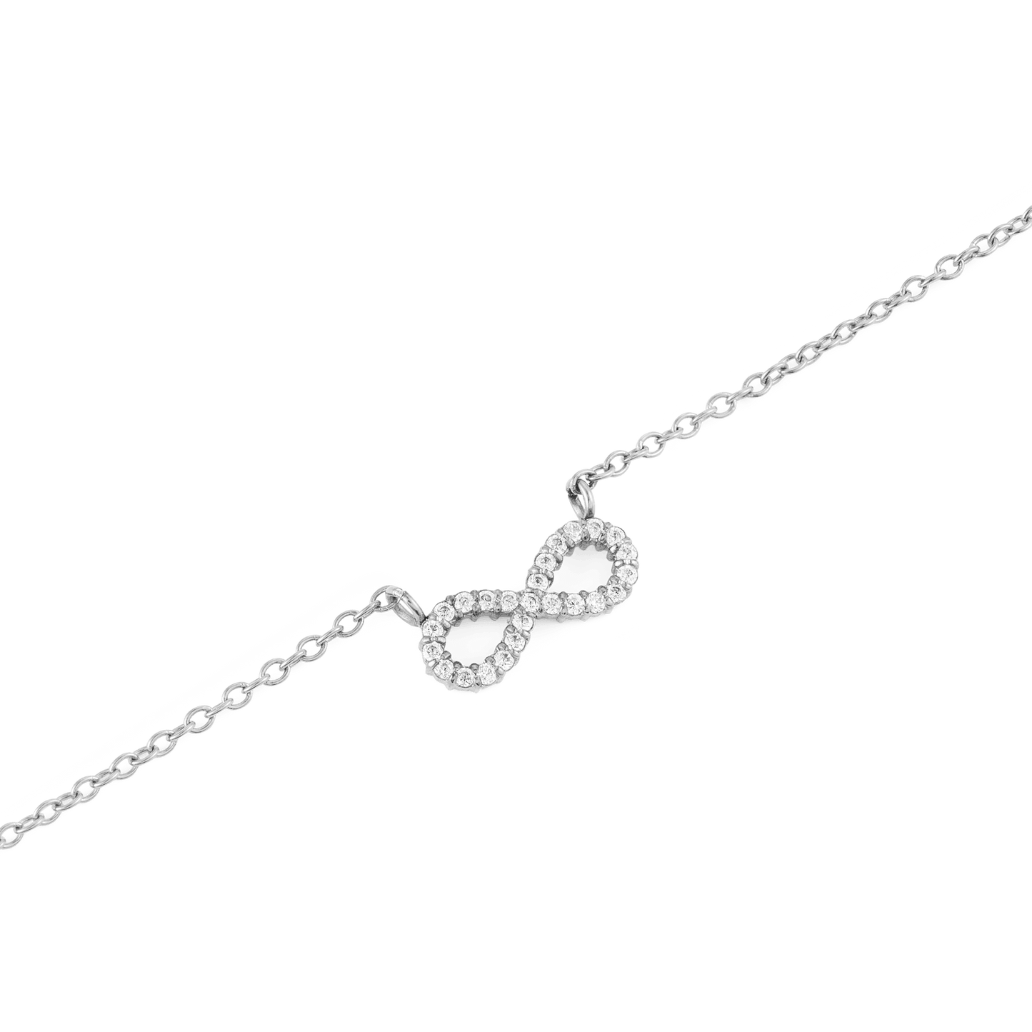 Daniel Wellington Mirelle Infinity Necklace Silver