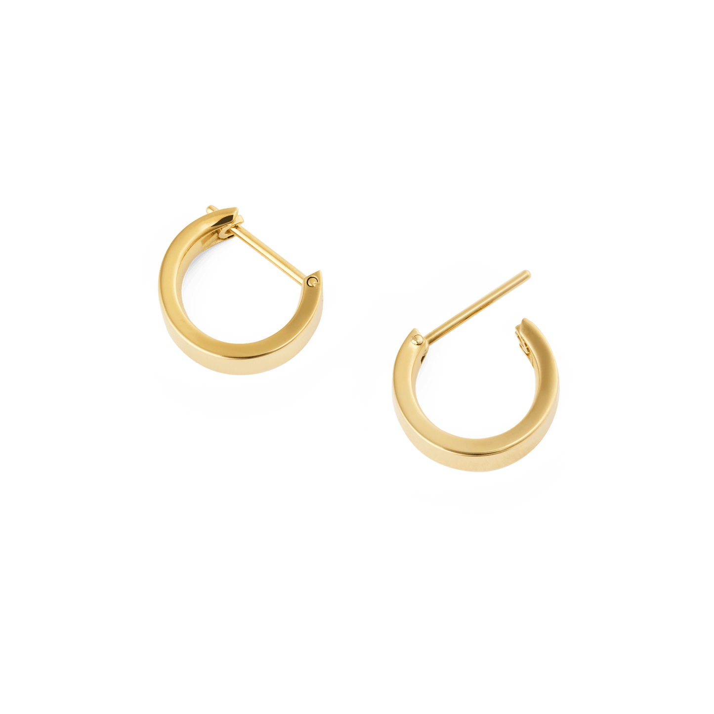 Daniel Wellington Line Earrings Polished Gold 3.5mm