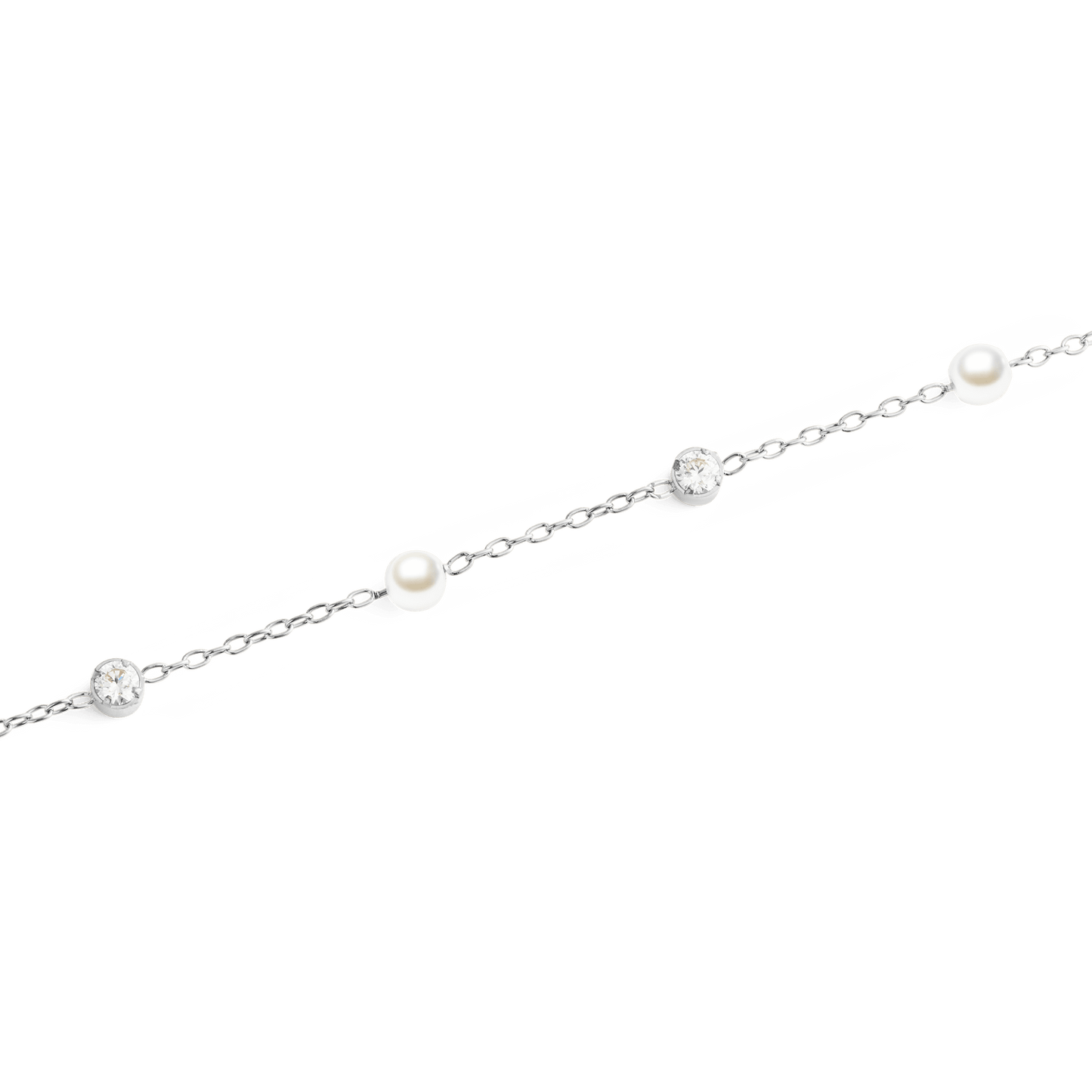 Daniel Wellington Pearl Bracelet Silver