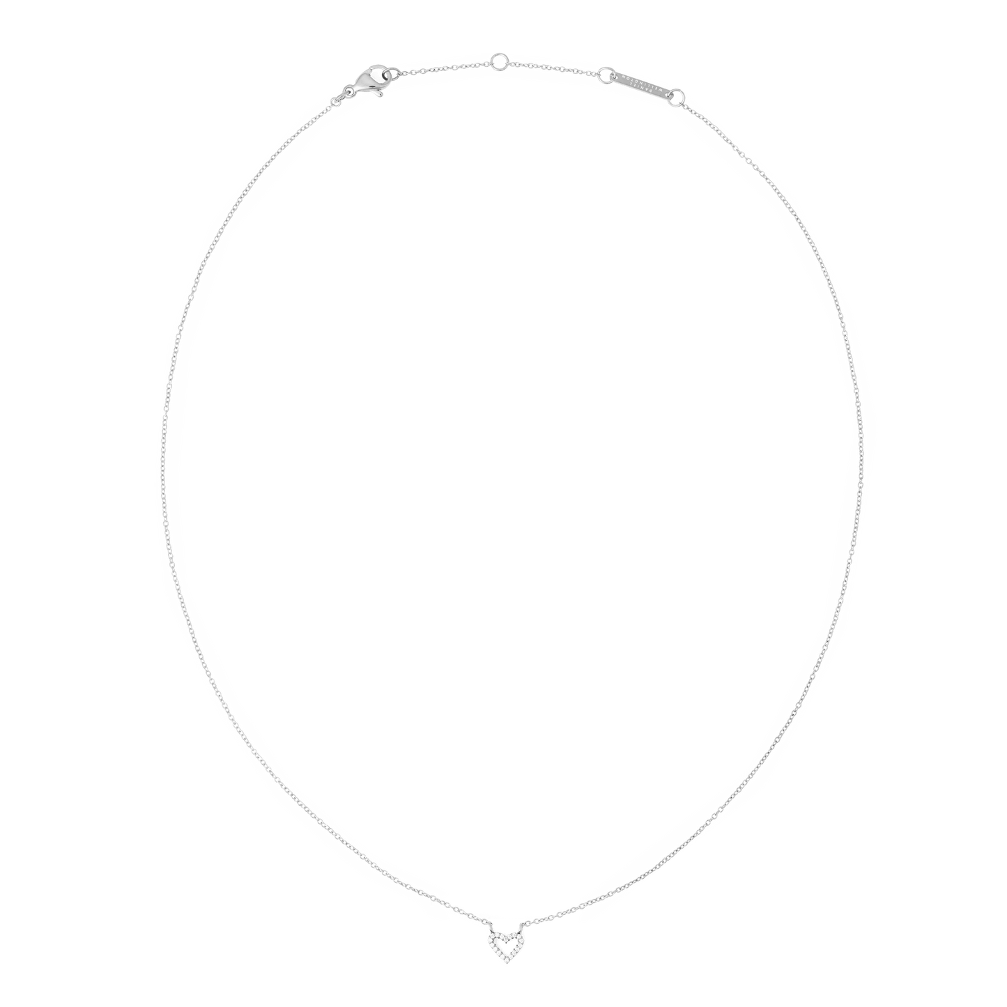 Daniel Wellington Mirelle Heart Necklace Silver