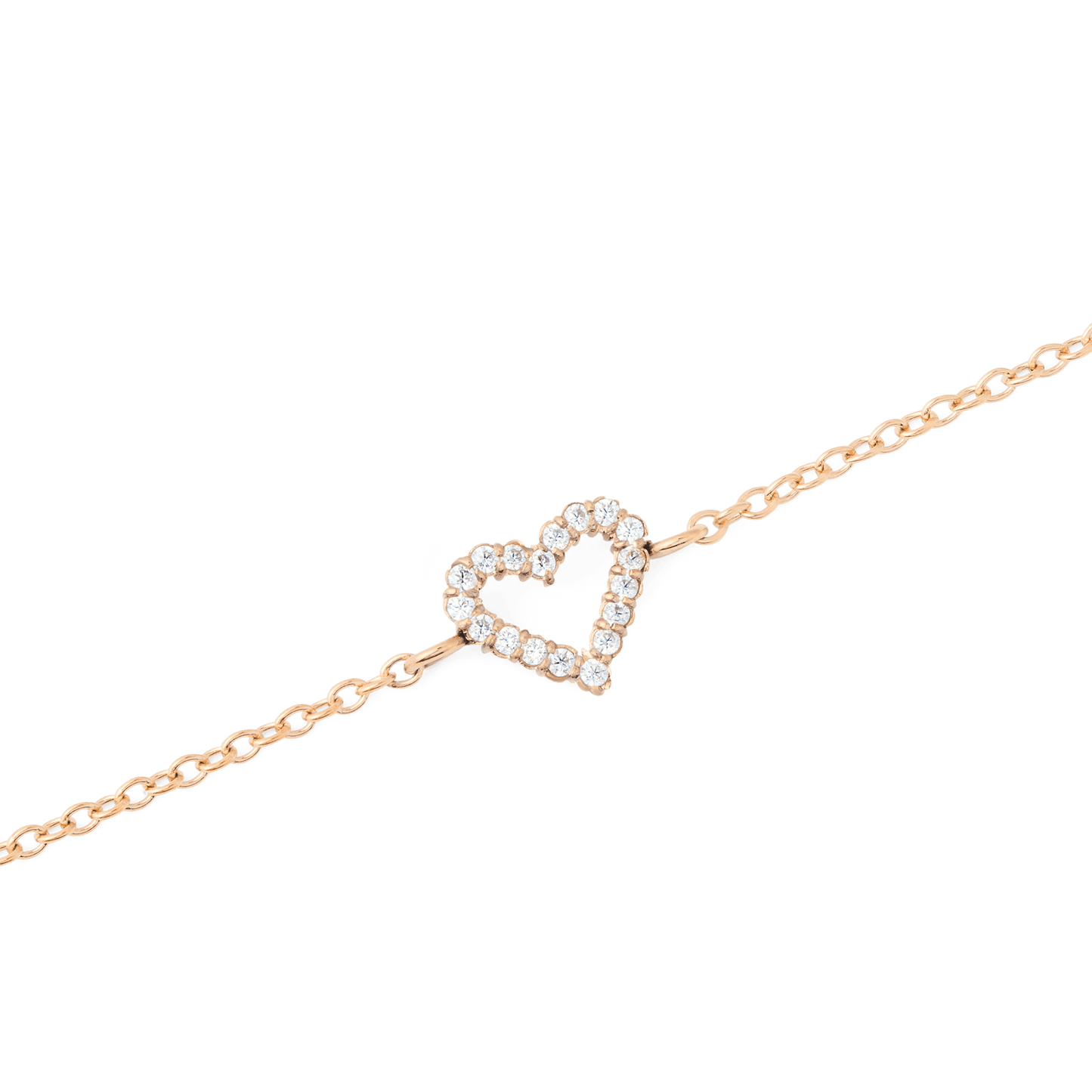 Daniel Wellington Mirelle Heart Bracelet Rose Gold