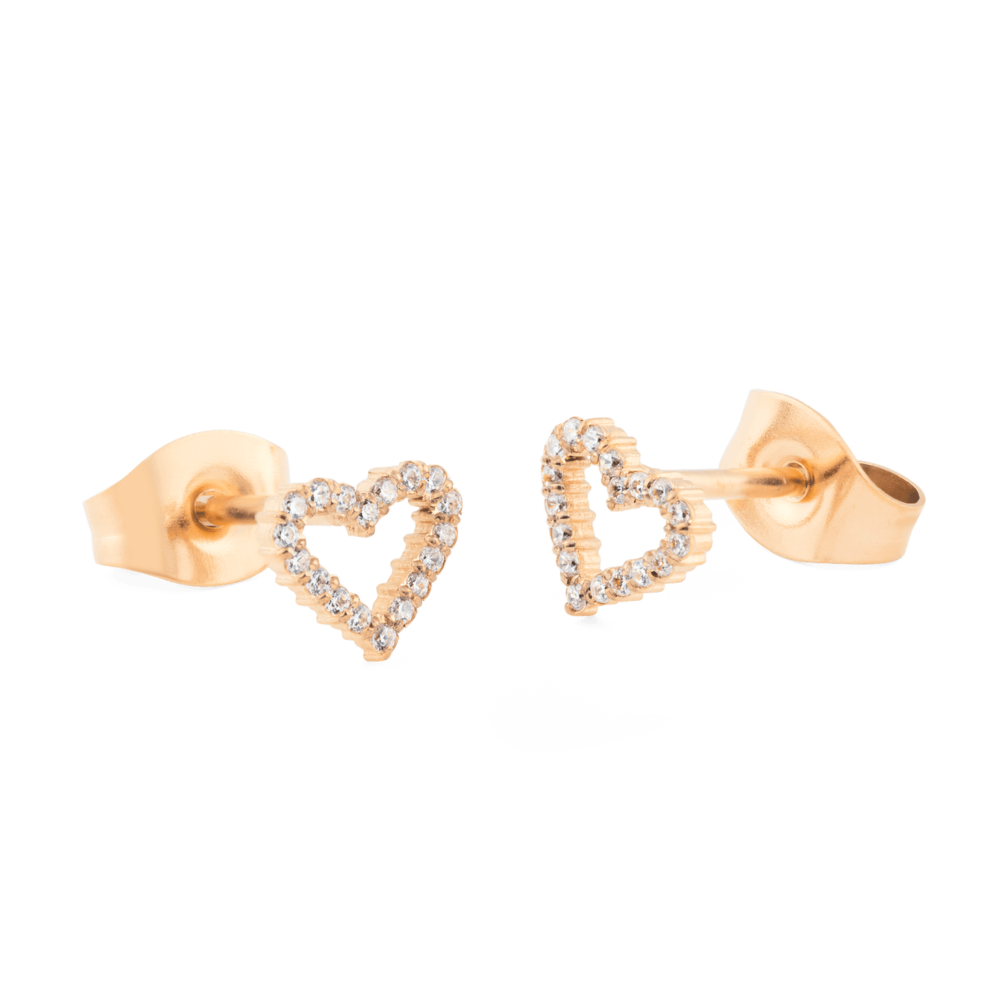 Daniel Wellington Mirelle Heart Earring Rose Gold