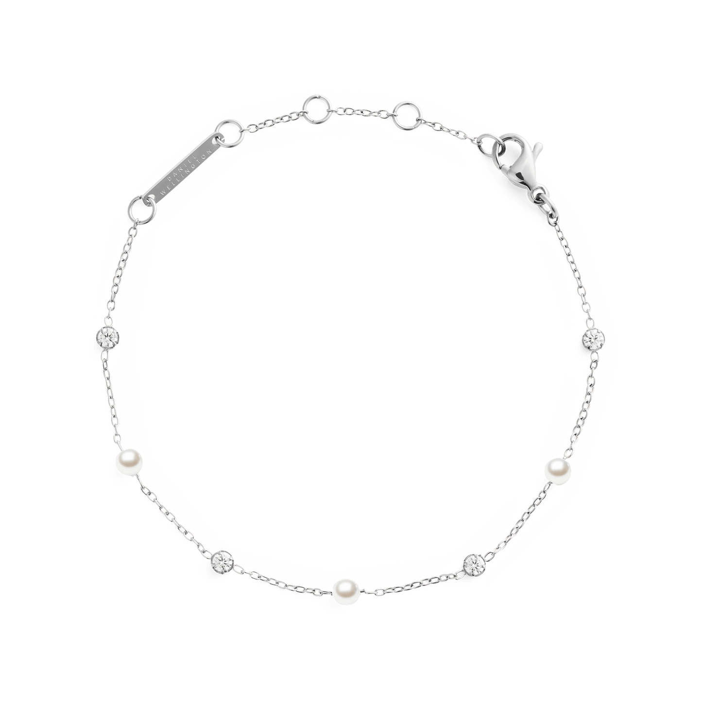 Daniel Wellington Pearl Bracelet Silver