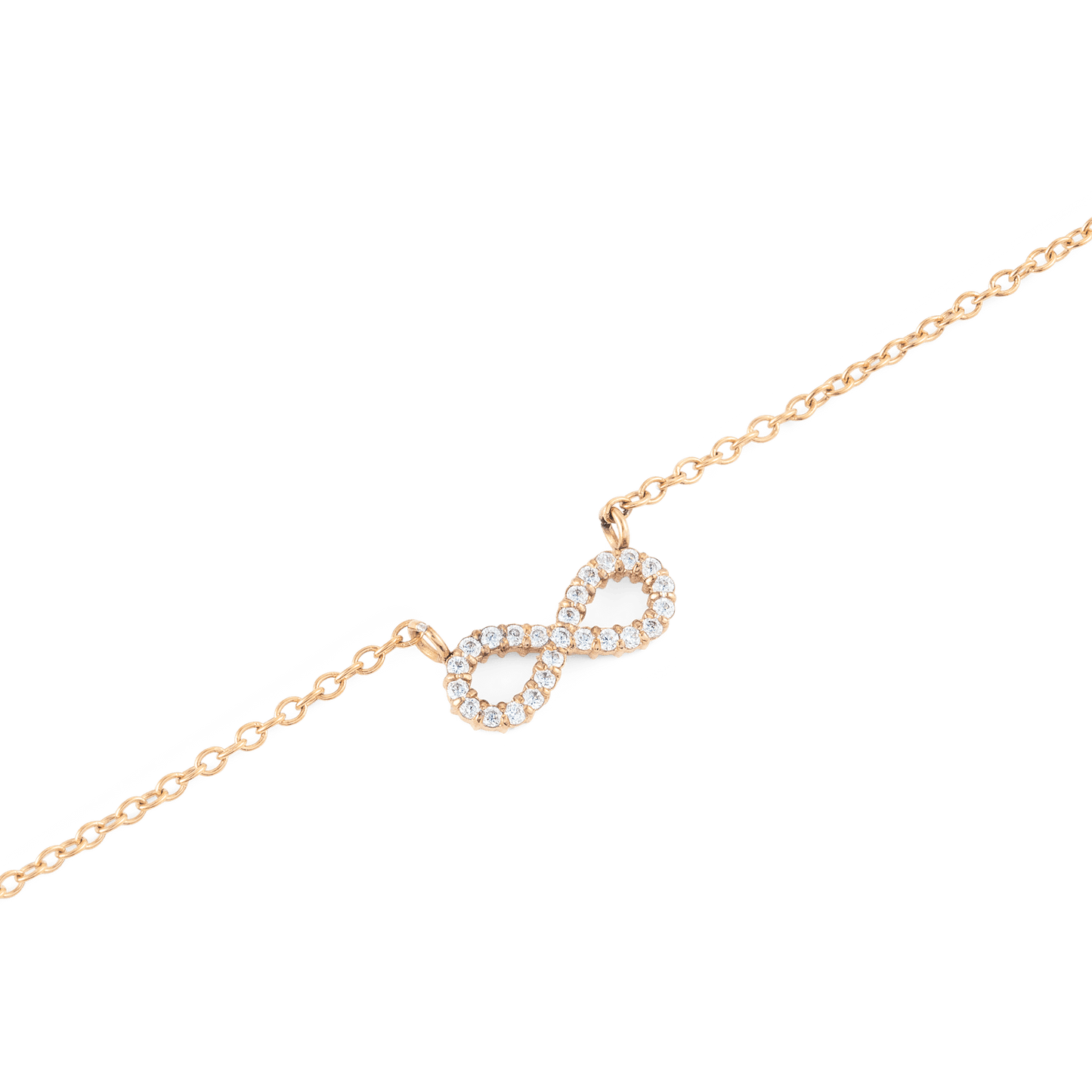Daniel Wellington Mirelle Infinity Necklace Rose Gold