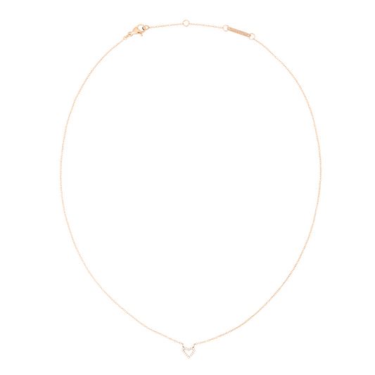 Daniel Wellington Mirelle Heart Necklace Rose Gold
