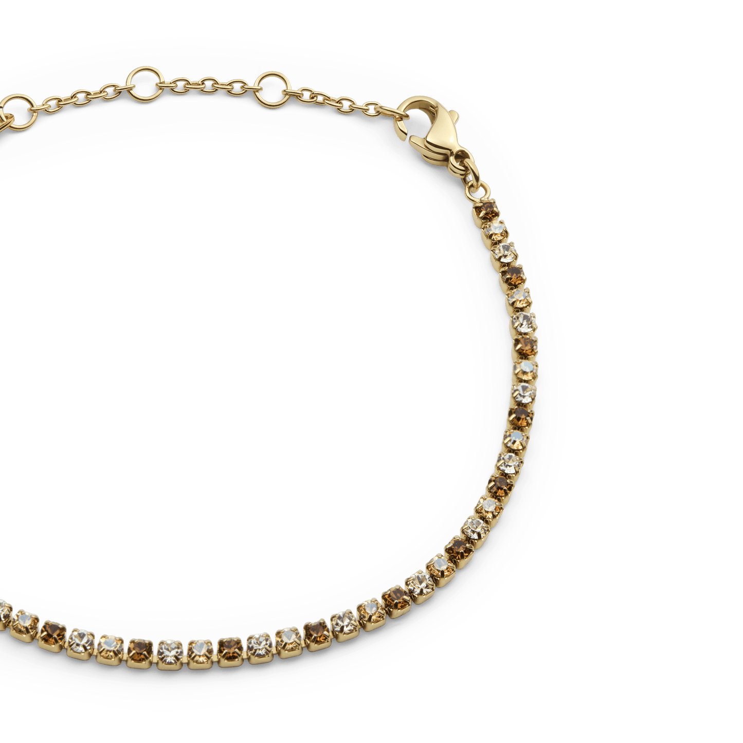 Daniel Wellington Classic Tennis Bracelet Honey Combo Gold