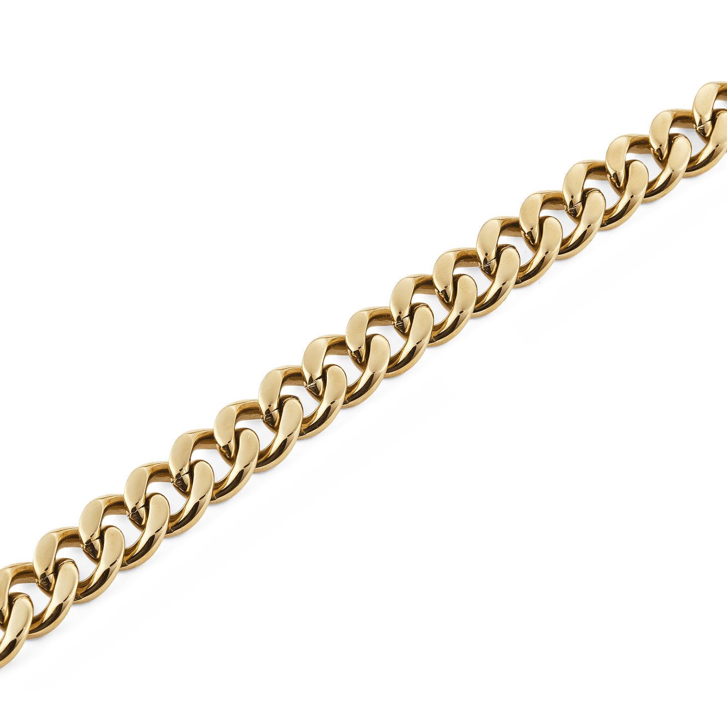 Daniel Wellington Ellipse Cuban Chain Necklace Gold