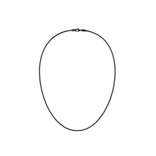 Daniel Wellington Tide Mesh Necklace Black 1.8