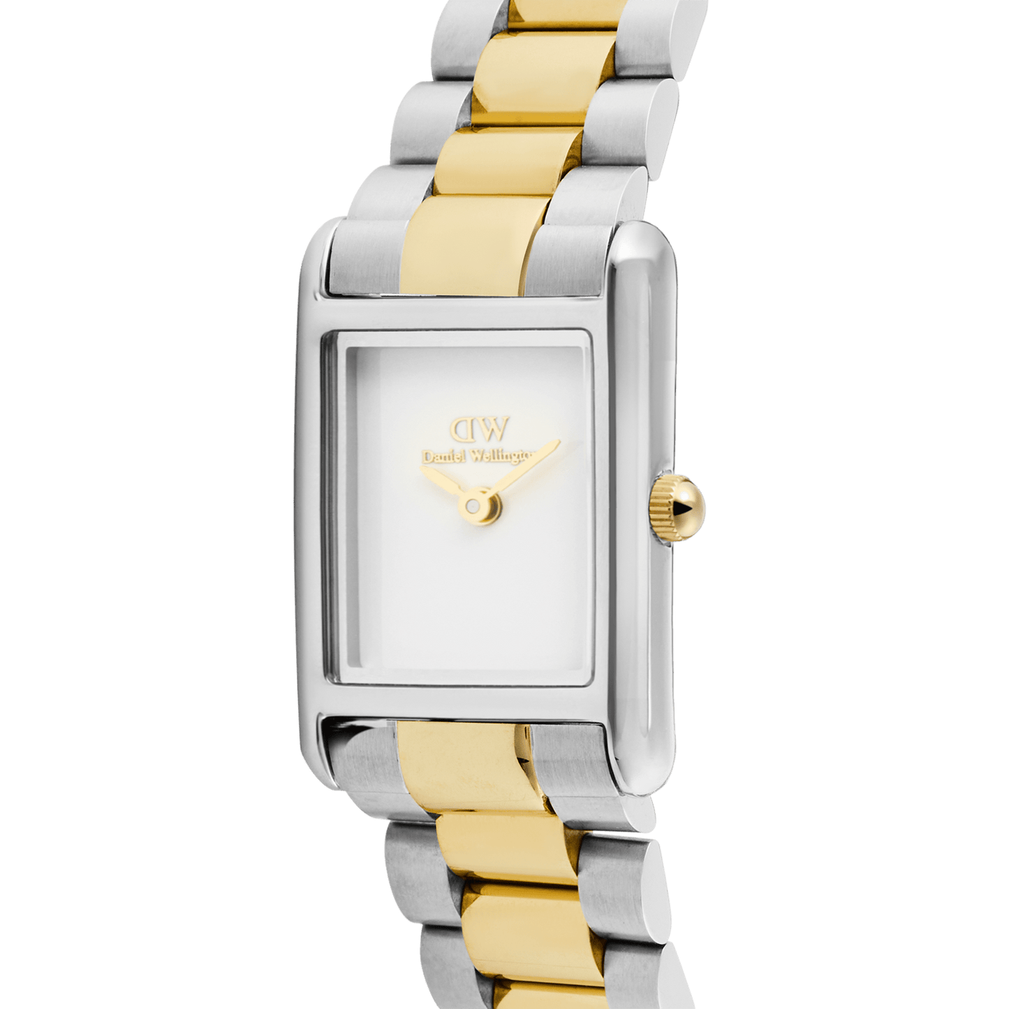Daniel Wellington Bound Mini 3-Link Two Tone Gold