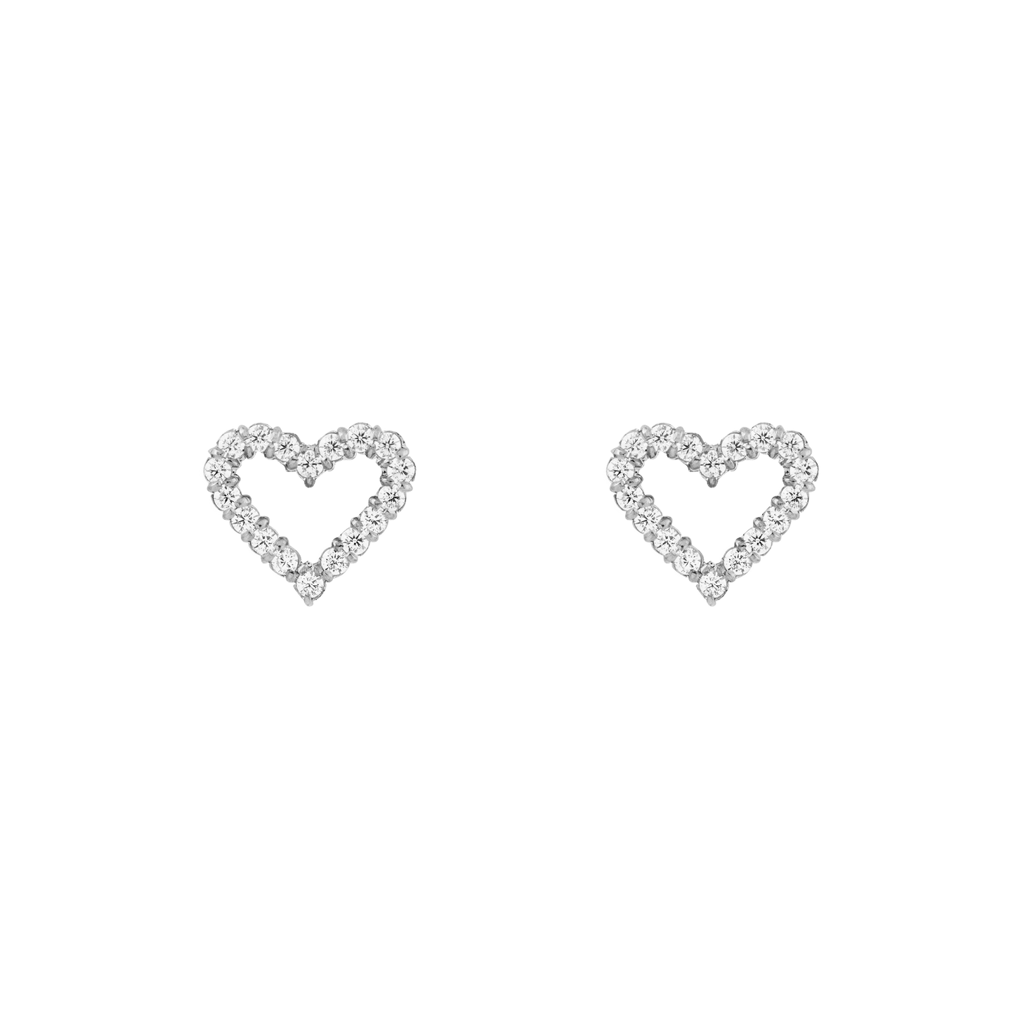 Daniel Wellington Mirelle Heart Earring Silver