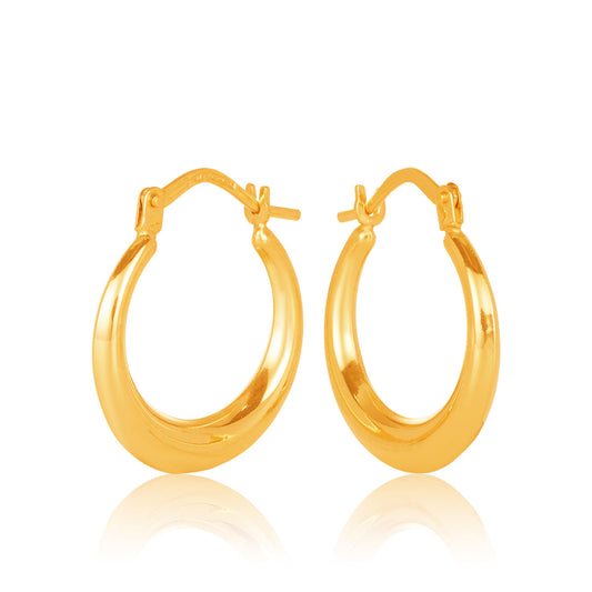 Cava 12mm Diameter Progressive Hoop Earring