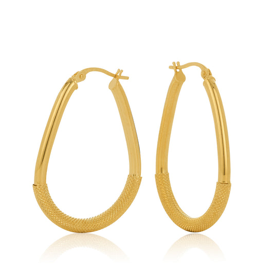 Toledo 2mm Round Tube 25mm Diameter Hoop Earring