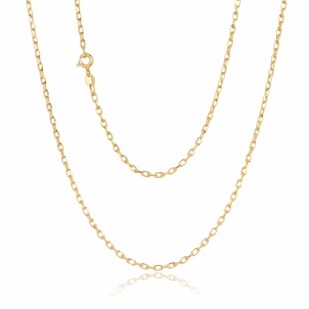 Verri 60 Gauge Diamond Cut Rectangular Trace Link 1.90mm, 50cm