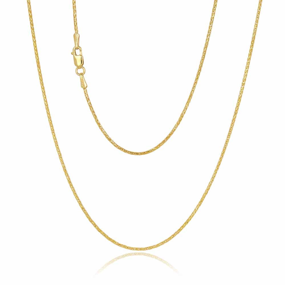 Andolo 1.2m Round Magic Wheat Link Chain, 55cm