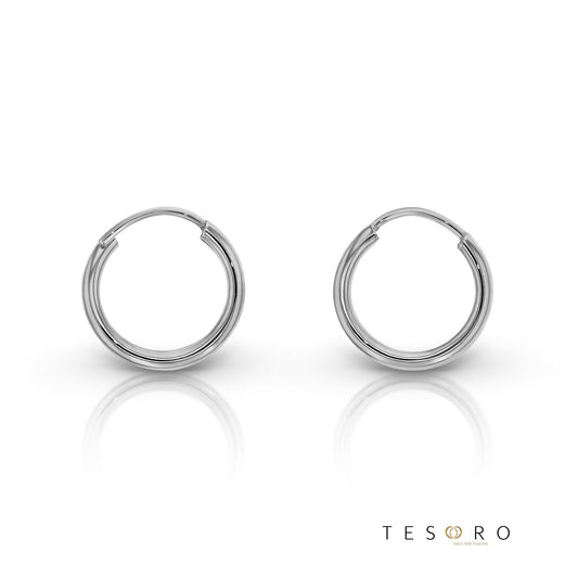 Marche 10mm Plain Sleeper Earrings