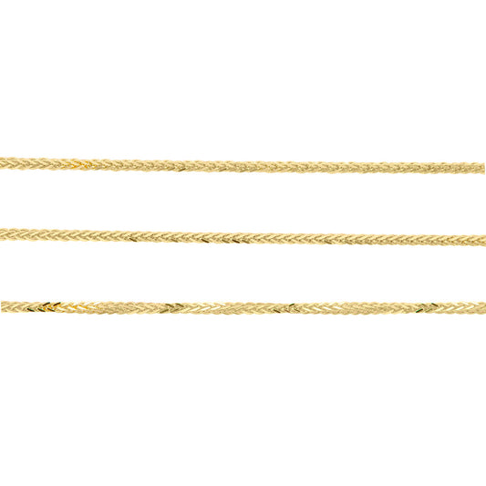 Wheat Chain in 9ct Yellow Gold