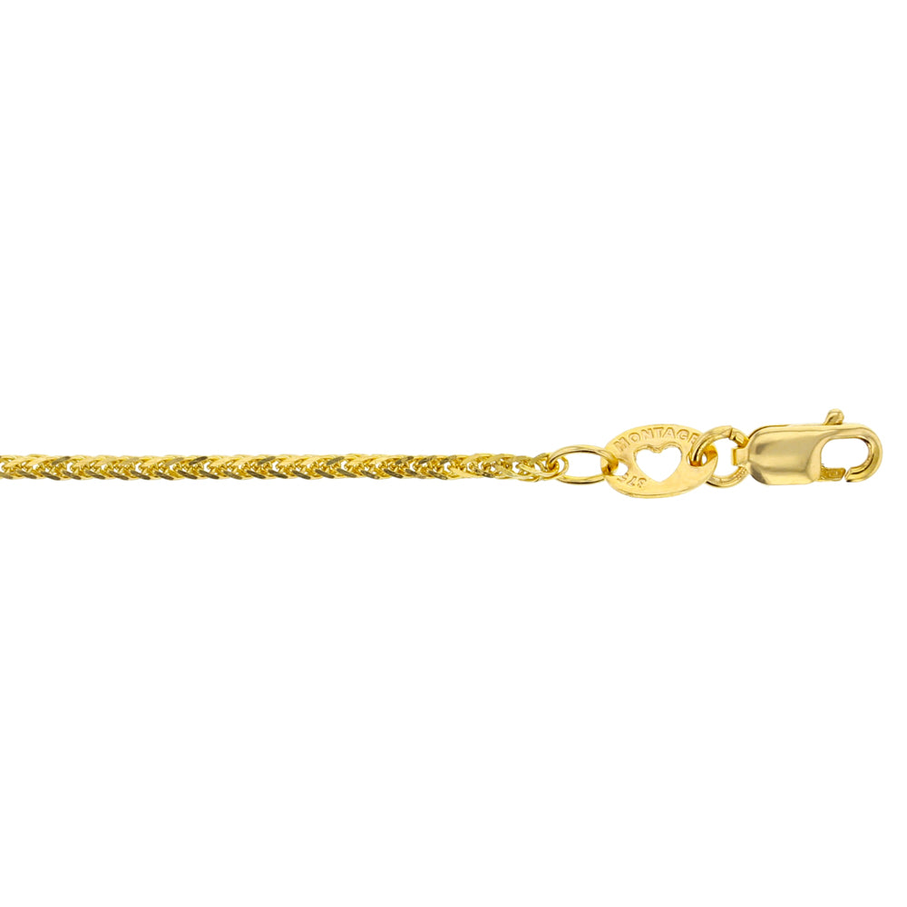Wheat Chain in 9ct Yellow Gold